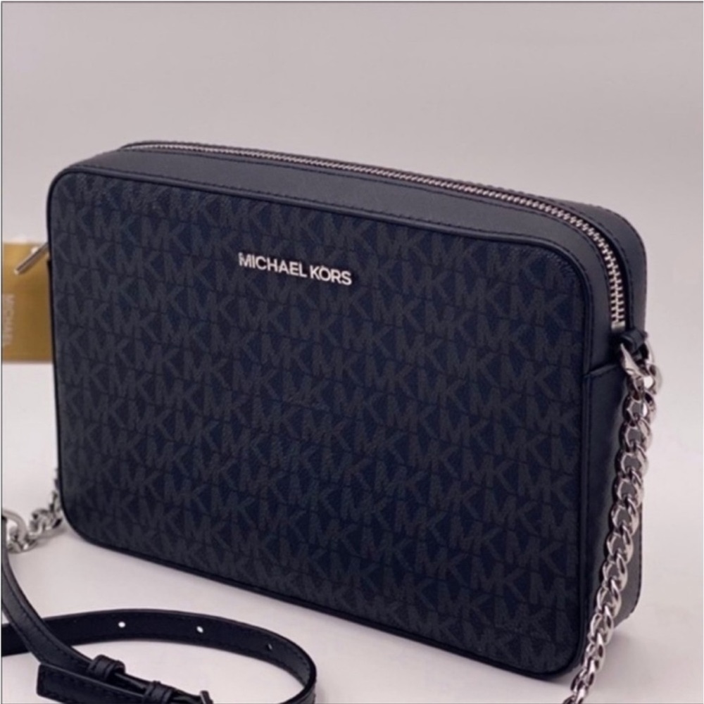 Michael Kors EW Crossbody Black Bag